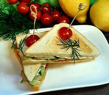 Сэндвич с курицей