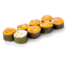 Запеченный с курицей