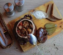 Жаркое из курицы Россия