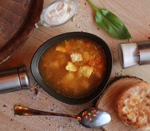Куриный супчик с лапшой