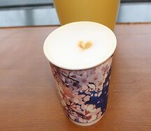 Латте Малина-белый шоколад