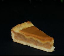 Пирог яблочно-карамельный