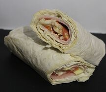 Сэндвич-ролл с ветчиной и сыром