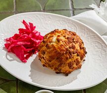 Хачапбургер с мраморной говядиной