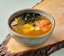 Мисо-суп с лососем