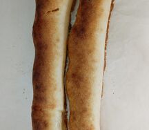 Лаваш с сыром и ветчиной
