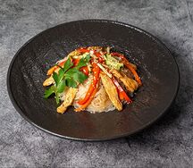 Фунчоза с курицей