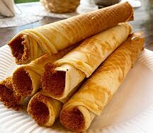 Трубочка со сгущенкой