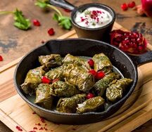 Долма из виноградных листьев 