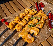 Шашлык из куриного филе полуфабрикат