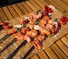 Шашлык из куриного ассорти полуфабрикат