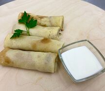 Блины с мясом