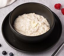 Каша овсяная с фруктами