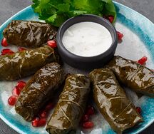 Долма с говядиной и бараниной