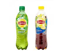 Холодный черный чай Lipton Лимон