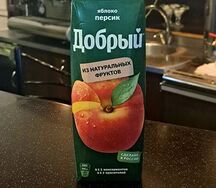 Сок Добрый Яблоко-персик
