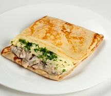 Блин Картошка и грибы