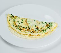 Омлет с зеленью