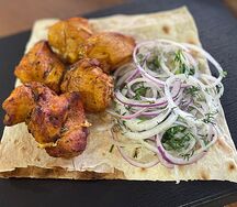 Шашлык из филе куриной грудки