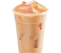 Персиковый чай с молоком Bubble tea