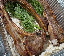 Шашлык из бараньей корейки