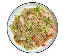 Креветки Wok с рисом