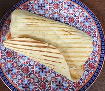 Шаверма в пите двойная