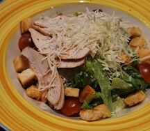 Цезарь с курицей
