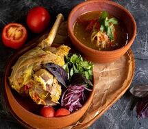 Буглама из баранины по-азербайджански