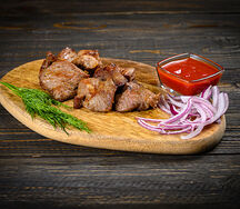 Шашлык из cвинoй шеи