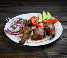 Шашлык из бараньей корейки