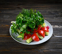 Овощная тарелка