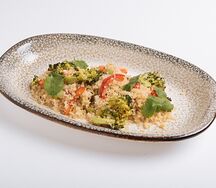Киноа с овощами