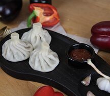 Хинкали с говядиной 3