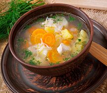 Суп-лапша куриная