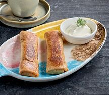Блинчики с мясом