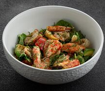 Салат с морепродуктами