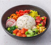 Поке с лососем