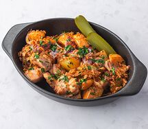 Сковорода Пикник с цыплёнком