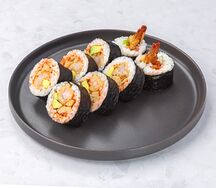 Ролл с креветками в темпуре