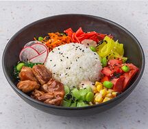 Поке с цыплёнком