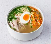 Домашний суп с цыплёнком