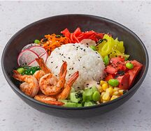 Поке с креветками