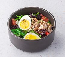 Салат с копчёным цыплёнком