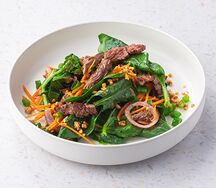 Салат с говядиной