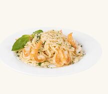 Паста с креветками