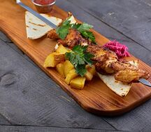 Шашлык из куриных крыльев