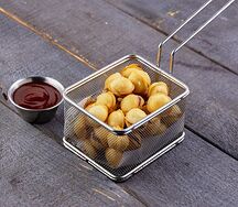 Крафт пельмени с соусом BBQ