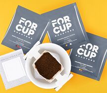 Дрип-фильтр молотый кофе комбо-Кения, Эфиопия, Гватемала