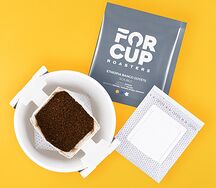 Дрип-фильтр молотый кофе производства Эфиопии